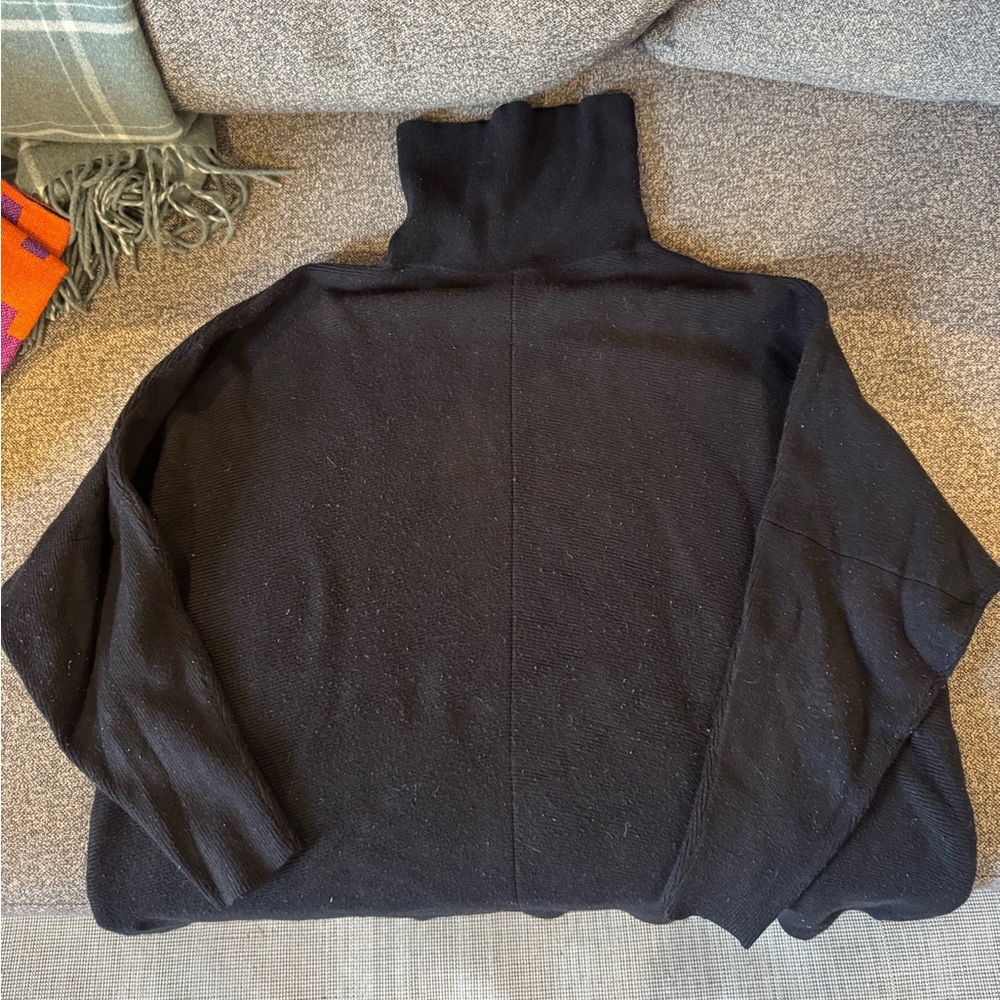 Black Turtleneck Sweater
